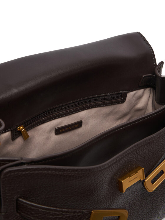 MICHAEL Michael Kors Torebka MICHAEL Michael Kors Hamilton 30F6ANXS7E Brązowy ciemny