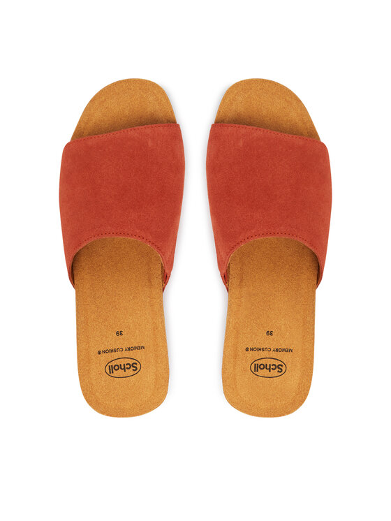 Scholl Шльопанці Scholl Vegas Mule MF00885 Червоний