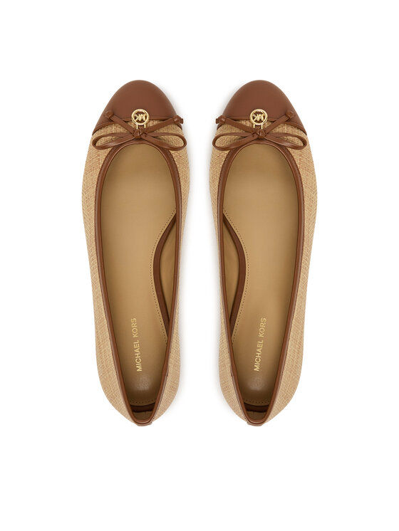 MICHAEL Michael Kors Балетки MICHAEL Michael Kors Piper Flex 40S6PIFP2D Бежевий