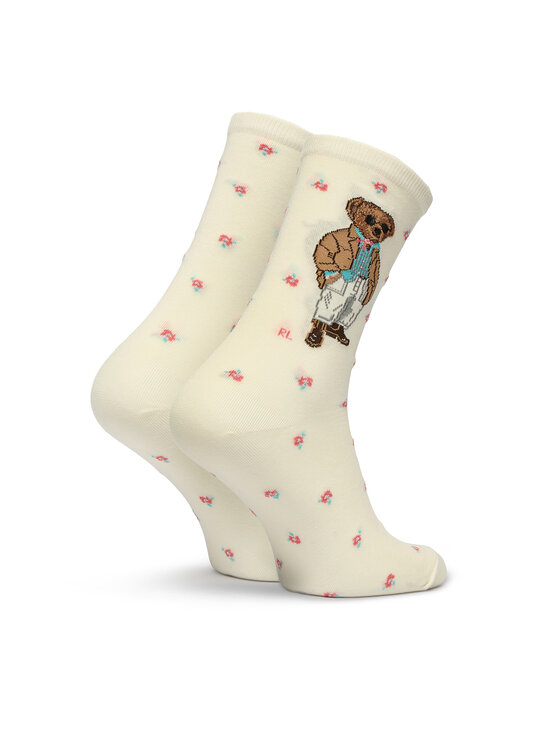 Polo Ralph Lauren Довгі шкарпетки Polo Ralph Lauren 455P10244001 Écru