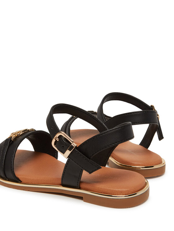 Tommy Hilfiger Sandále Tommy Hilfiger T3A2-33778-0326 M Čierna