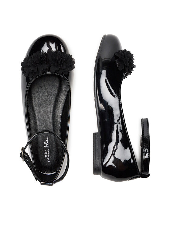 Nelli Blu Baleríny Nelli Blu CM210410-4 Čierna