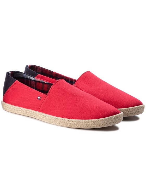Tommy Hilfiger Espadrillas Tommy Hilfiger Easy Summer Slip On FM0FM00569 Rosso
