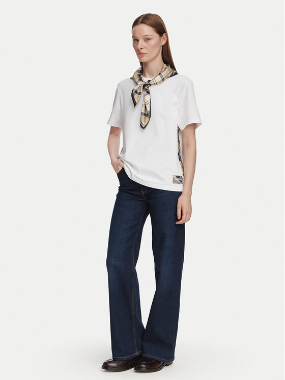 Barbour Barbour Camiseta Fawne LML0938WH11 Blanco Regular Fit