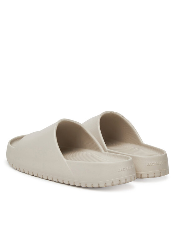 Jack & Jones Шльопанці Jack & Jones Jfwripple Moulded Slider 12274637 Бежевий