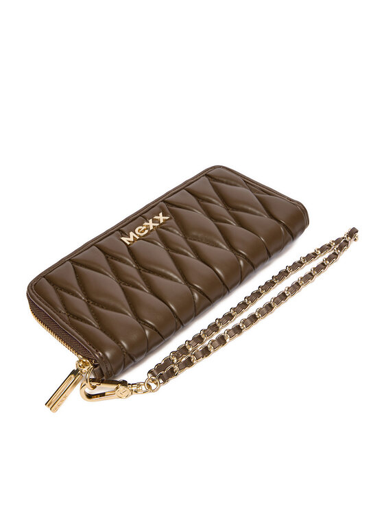 MEXX Peněženka MEXX CEO-MEXX-W1-001-AW25 Hnědá