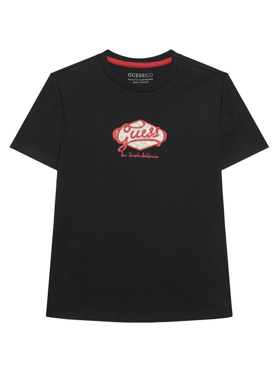 Guess Guess Camiseta L6RI02 K8HM4 Negro Regular Fit