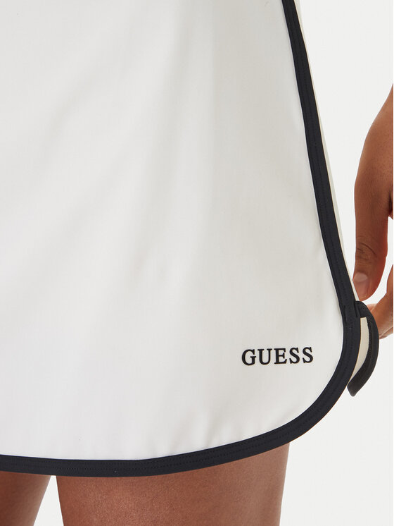 Guess Guess Falda-pantalón V6GD06 K3000 Écru Regular Fit