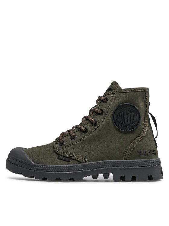 Palladium Turistická obuv Palladium Pampa Hi Htg Supply 77356-325-M Zelená