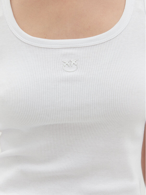 PINKO PINKO Top 100807 A2C1 Bela Regular Fit