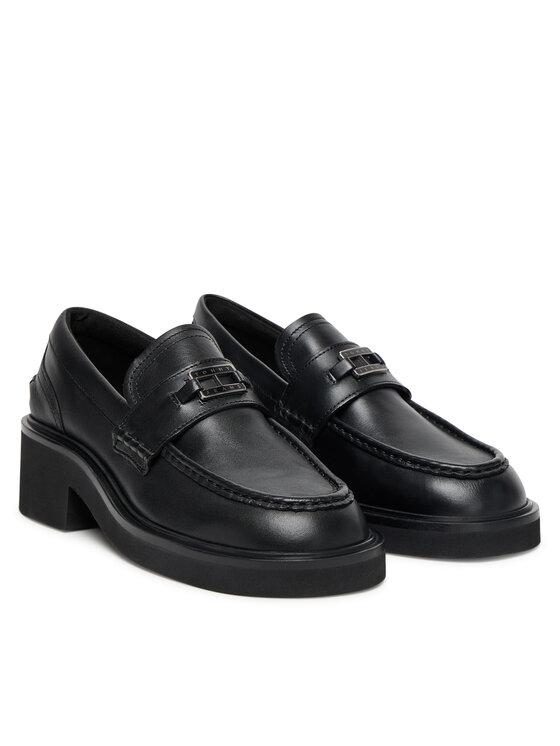 Tommy Jeans Loafersy Tommy Jeans Tjw Chunky Loafer EN0EN02789 Czarny