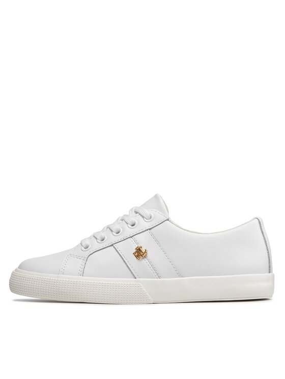 LAUREN RALPH LAUREN Sneakersy Lauren Ralph Lauren Janson II 802830937006 Biały