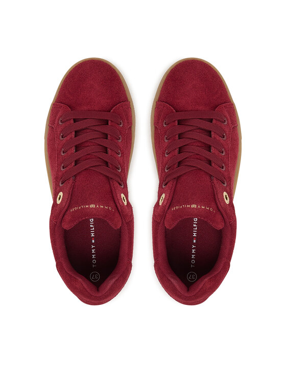 Tommy Hilfiger Sportcipők Tommy Hilfiger Jade T3A9-35098-1429 S Bordó