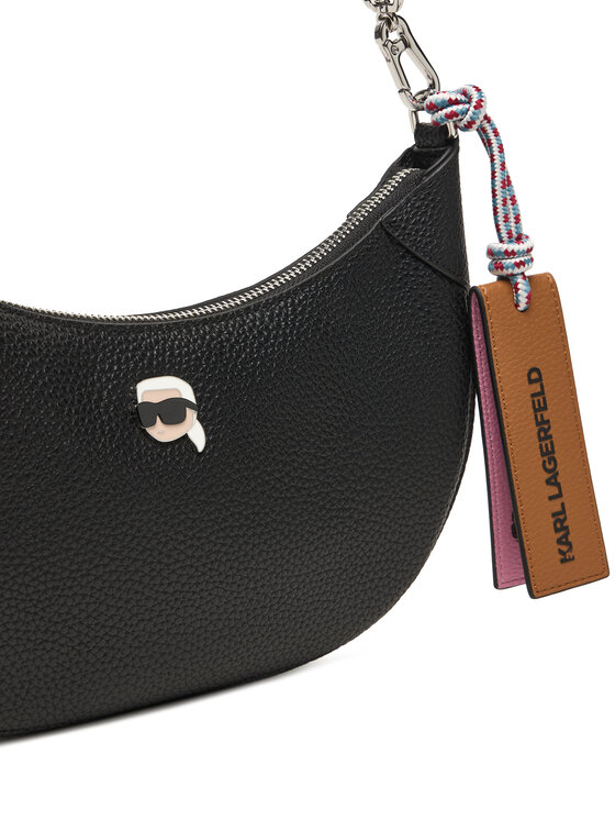 KARL LAGERFELD Kabelka KARL LAGERFELD A4W30007 Čierna