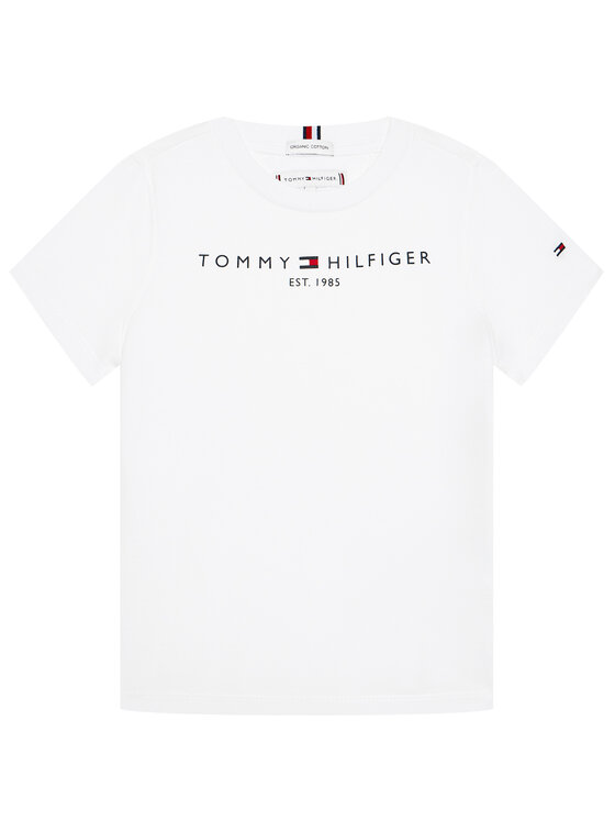 Tommy Hilfiger Tommy Hilfiger Marškinėliai Essential KS0KS00210 Balta Regular Fit