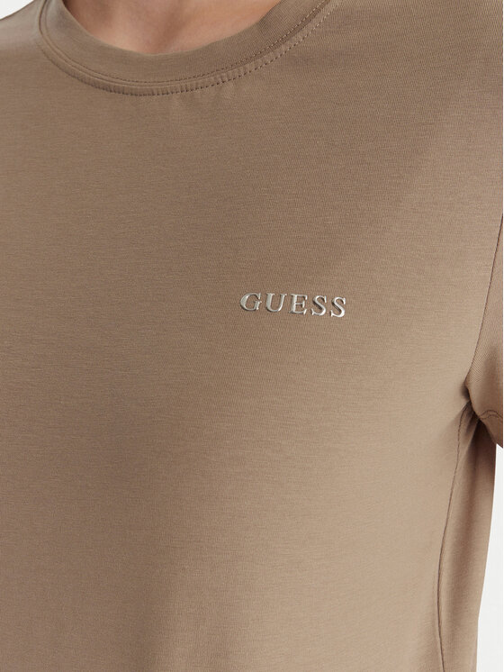 Guess Guess Camiseta V6RI07 J1314 Beis Regular Fit