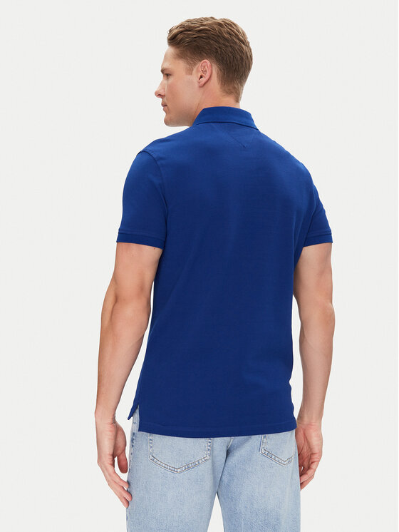 Tommy Hilfiger Tommy Hilfiger Polo majica 1985 MW0MW17770 Modra Regular Fit