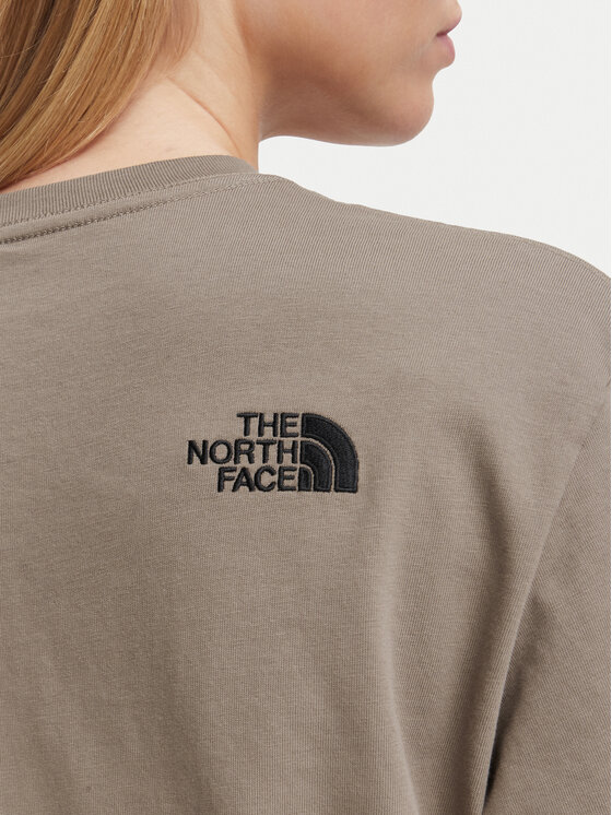 The North Face The North Face Camiseta NF0A8JAP Beige oscuro Boxy Fit