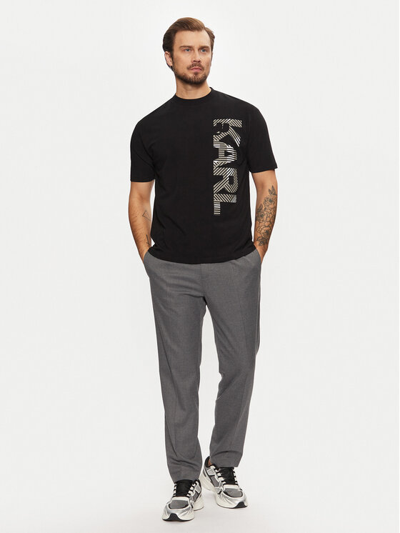 KARL LAGERFELD KARL LAGERFELD Camiseta 755198 551221 Negro Regular Fit