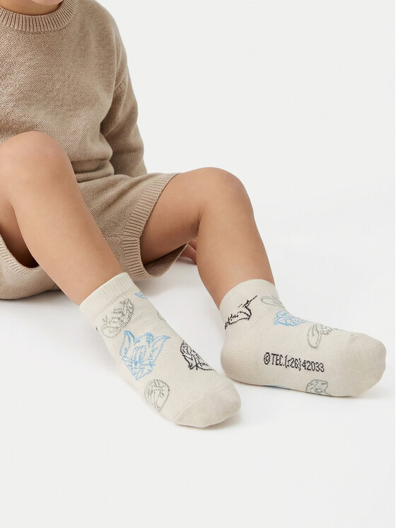 Tom & Jerry Dlhé ponožky Tom & Jerry CEO-ACCCS-SS26-209WBTJ(3-PACK) Farebná