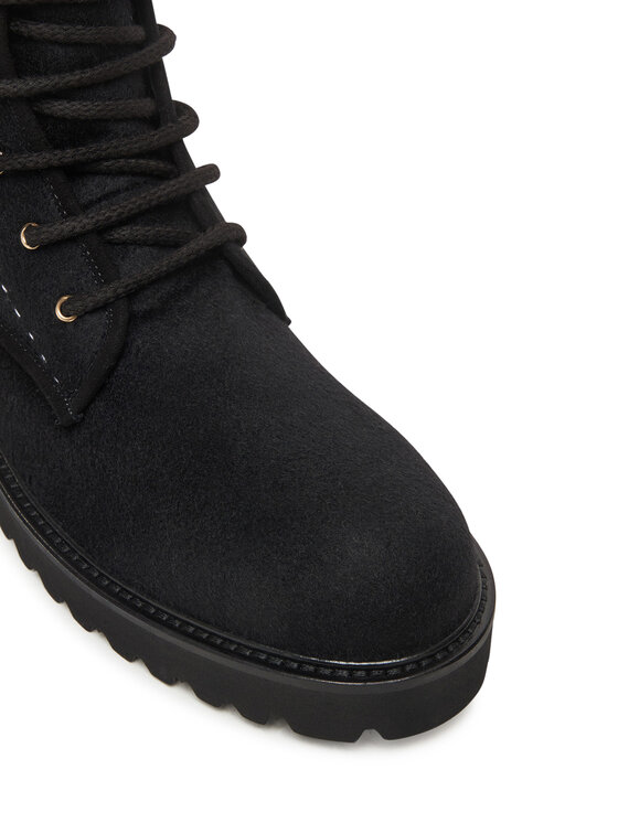 Max Mara Botines planos Max Mara Bakerzipwk 25247960126 Negro