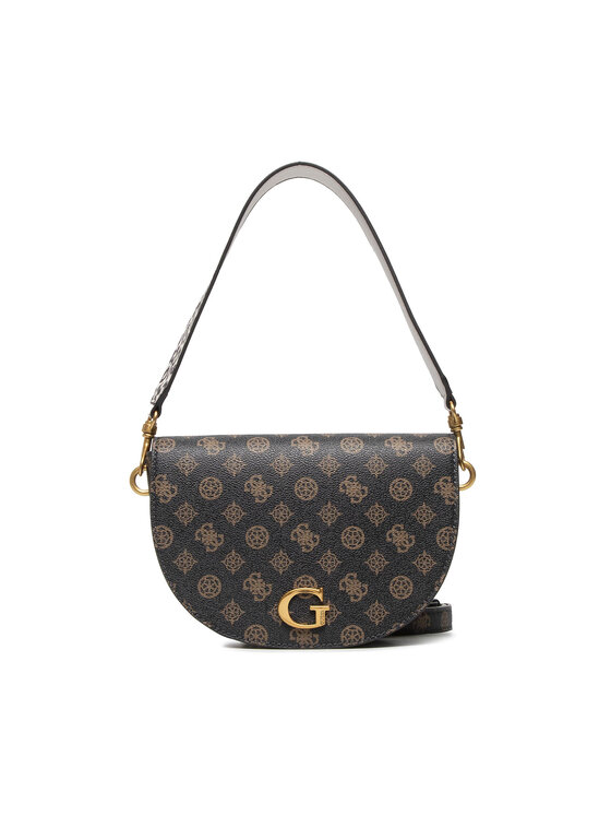 Guess Τσάντα Guess Danna Saddle Bag HWPA84 20190 Καφέ