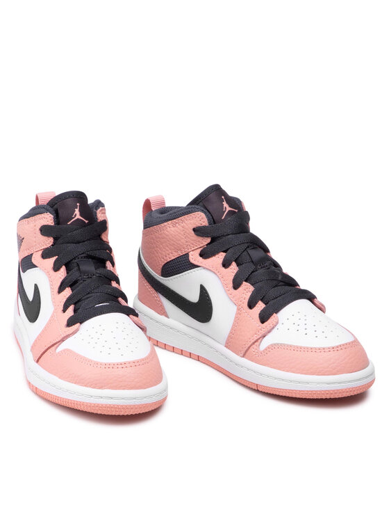 Nike Zapatillas Nike Jordan 1 Mid (Ps) 640737 603 Rosa