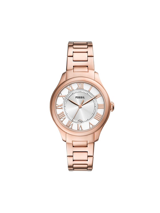 Fossil Годинник Fossil Gilmore ES5394 Золотий