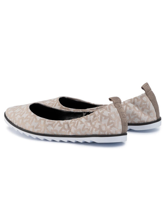 DKNY Балеринки DKNY Vivi Ballerina K2936122 Бежов