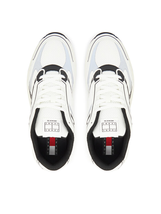 Tommy Jeans Sneakers Tommy Jeans Archive '25 EM0EM01594 Alb