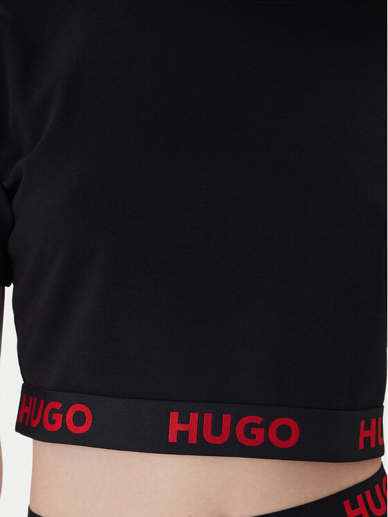 HUGO Hugo Футболка Logo 50520497 Чорний Relaxed Fit