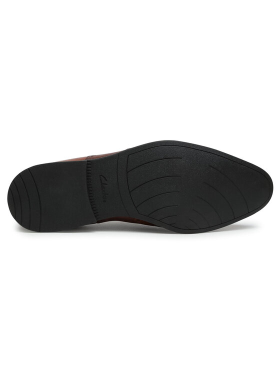 Clarks Pusbačiai Clarks Bampton Rhodes 261547877 Ruda
