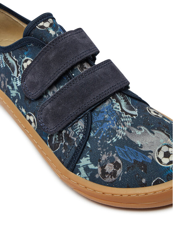 Froddo Пантофи Froddo Barefoot Canvas G1700390 D Син