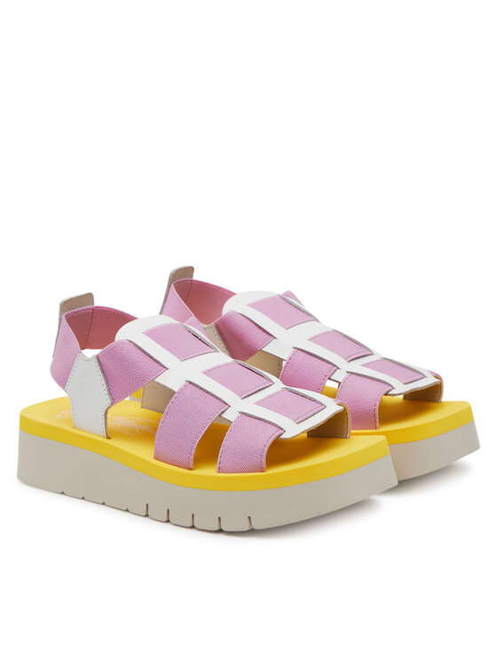 Fly London Босоніжки Fly London Sambfly P145245002 Рожевий