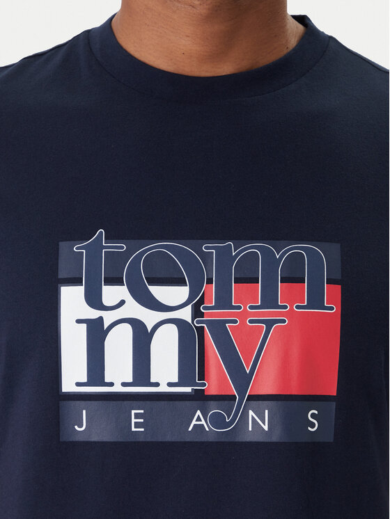 Tommy Jeans Tommy Jeans Camiseta DM0DM21977 Azul marino Regular Fit