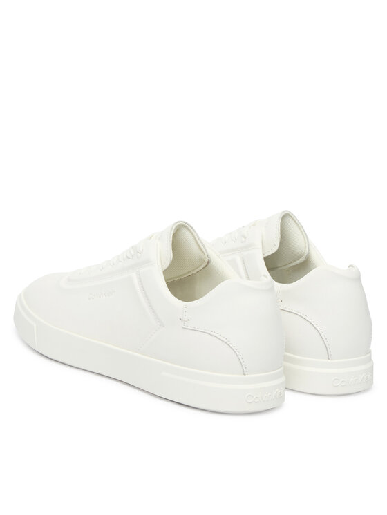 Calvin Klein Sneakersy Calvin Klein Low Pro Cups Laceup Oxf Hf Lth HW0HW02753 Bílá
