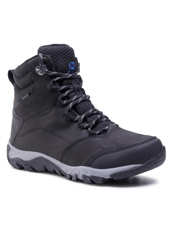 Merrell Trekkingi Merrell Thermo Fractal Mid Wp J90391 Czarny
