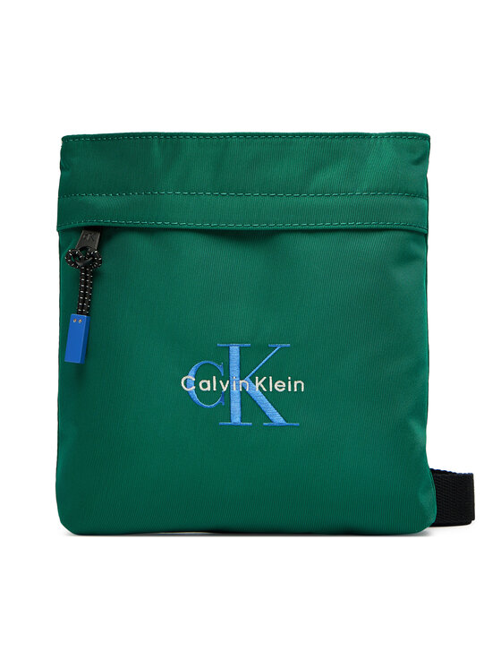 Calvin Klein Τσαντάκι Calvin Klein Bold Flatpack LV04D3178G Πράσινο