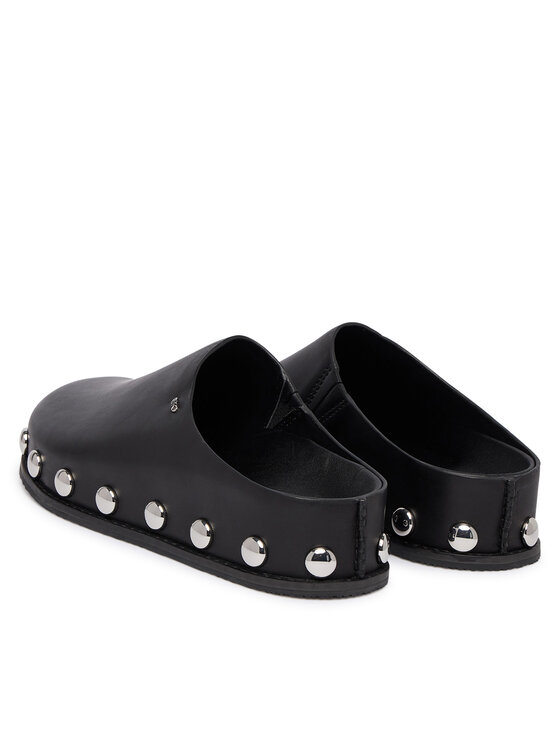 Şlapi MICHAEL Michael Kors Hensley Mule 40R6HLFP1L Negru | Epantofi.ro