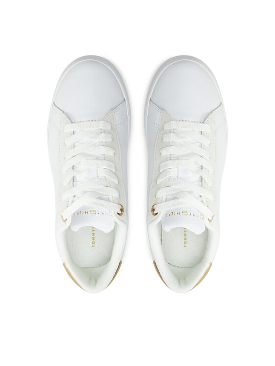 Tommy Hilfiger Сникърси Tommy Hilfiger Chic Court Sneaker FW0FW08382 Бял
