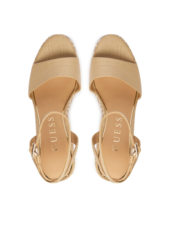 Guess Босоніжки Guess FLJERL ELE04 Бежевий