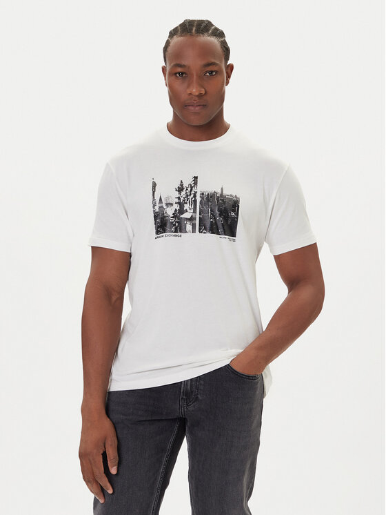 Armani Exchange Armani Exchange Camiseta XM001461 AF10358 M0003 Blanco Regular Fit