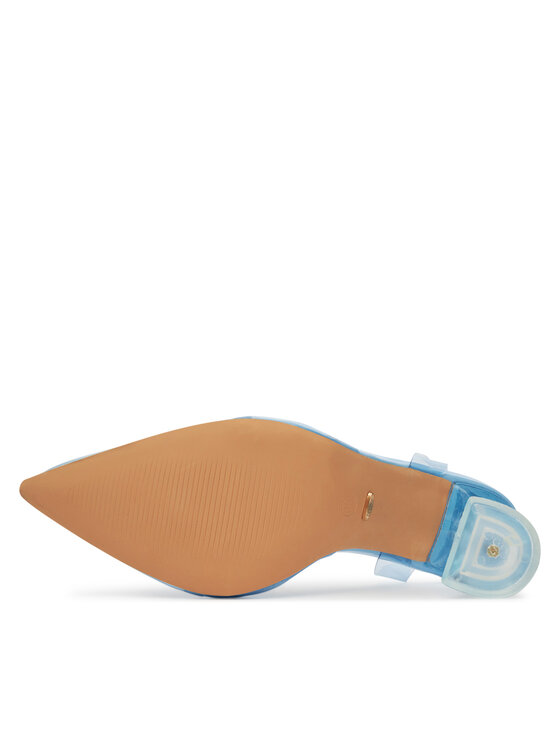 DeeZee Lodičky DeeZee ZALHT-02 BLUE PU Bezfarebná