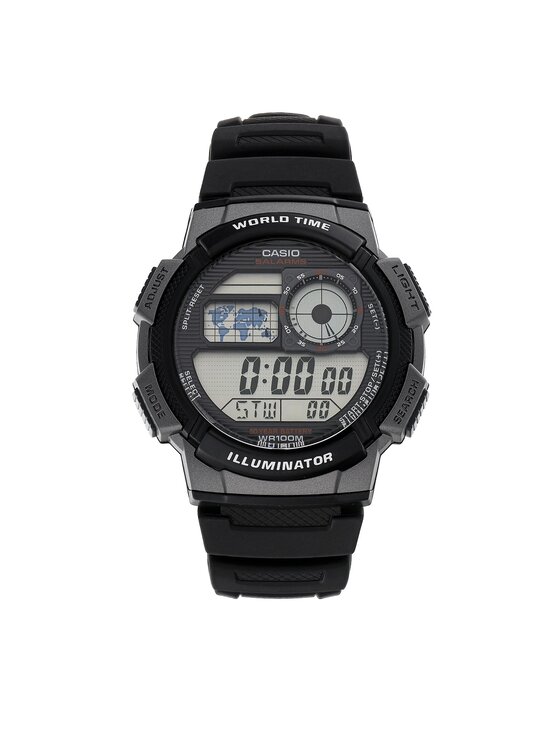 Casio Часовник Casio AE-1000W-1BVEF Черен