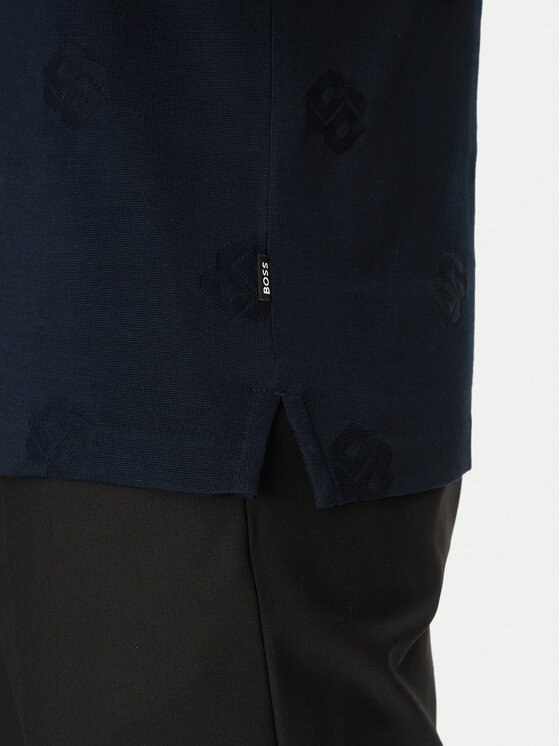 BOSS BOSS Поло C-Prout 109 50532765 Cиній Regular Fit