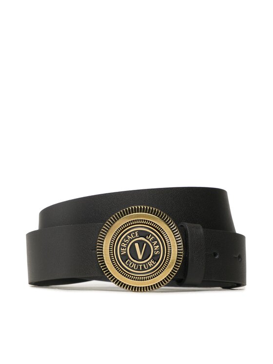 Versace Jeans Couture Cintura da uomo Versace Jeans Couture 74YA6F08 Nero