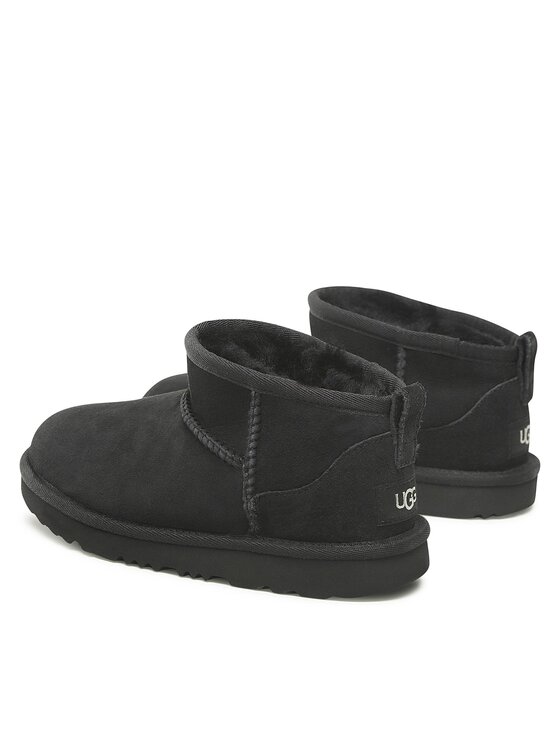 Ugg Cizme de zăpadă Ugg Kids' Classic Ultra Mini 1130750K Negru