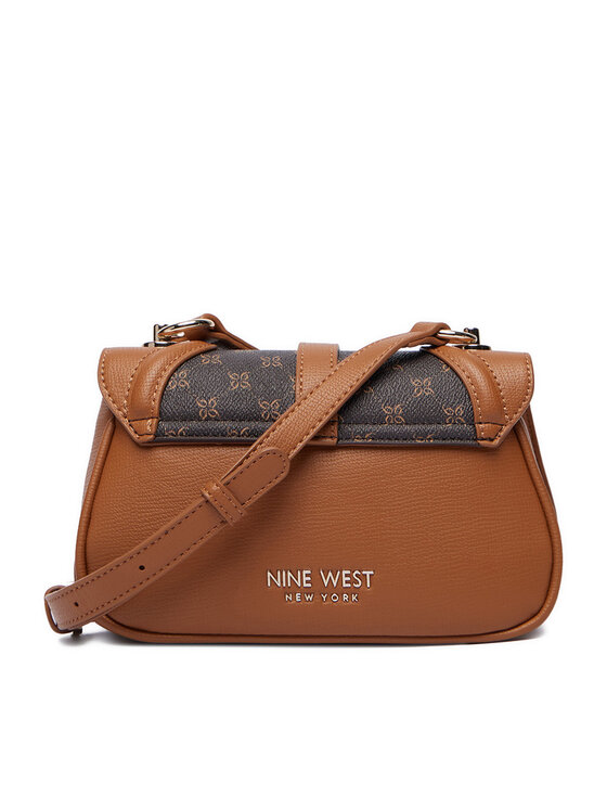 Nine West Kabelka Nine West CEO-SILK LINE-KY500 Hnědá