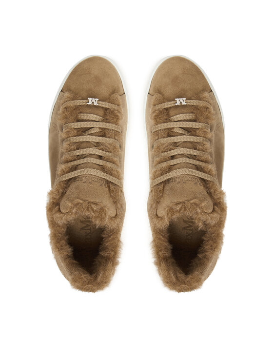 Max Mara Sneakersy Max Mara Tmaxi 2524766192650 Hnedá