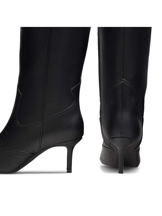 Nine West Kovbojské topánky Nine West ZARIYA 909001 Čierna